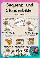 Vorschau - Stundenentwürfe - Sequenz- und Stundenbilder zu Lesespuren von Marco Bello - Deckblatt