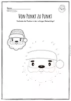 Vorschau - Arbeitsblätter - Weihnachten - Punktbilder - Seite 2