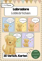 Vorschau - Anderer Materialtyp - Labradore 30 Lobkärtchen - Deckblatt