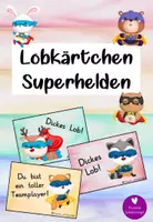 Vorschau - Poster - Materialpaket Lobkärtchen - Seite 1