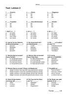 Vorschau - Test - 12 kleine Tests (anlehnend an "Fokus Deutsch B2") - Seite 1