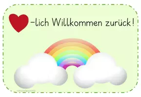 Vorschau - Poster - Willkommen zurück-Schilder (nach Ferien, Lockdown etc) - Seite 2