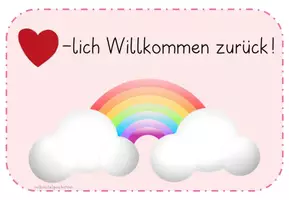 Vorschau - Poster - Willkommen zurück-Schilder (nach Ferien, Lockdown etc) - Seite 3