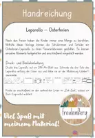 Vorschau - Arbeitsblätter - Osterferien Leporello - Ostern - Seite 2