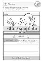 Vorschau - Arbeitsblätter - Glücksgefühle | Das Glück liegt in dir | Flipbook - Seite 1