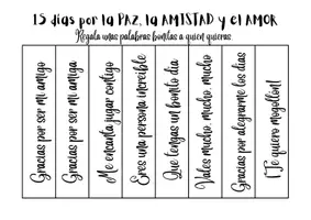Vista previa - Refuerzo / NEE / Materiales de apoyo - 15 dias por la PAZ, la AMISTAD y el AMOR - página 3