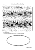 Vorschau - Arbeitsblätter - 5 Arbeitsblätter LRS (Lese-Rechtschreibschwierigkeiten) - "Thema: Karneval/Fasching" -ca. 1-2 Stunden - Klasse 5/6 - Seite 1