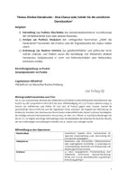 Vorschau - Klassenarbeiten - EF Klausur zum Thema Direkte Demokratie - Deckblatt