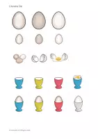 Vorschau - selbst erstellte Cliparts/Grafiken - Frische Eier! 54 Cliparts Eier und Eierschachteln - Seite 3