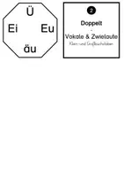 Vorschau - Stationenlernen - Deutsch Lesespiele "Was ist doppelt?" - wachsendes Materialpaket - Seite 2