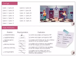 Aperçu - Préparation de séance / Séance complète - Relations entre les angles cycle 3 cycle 4 - Page 2