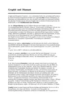 Vorschau - Arbeitsblätter - Graphit und Diamant - Seite 1