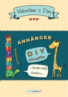 Vorschau - Mal- und Bastelvorlagen - Valentine's Day ❤️ GESCHENKE ANHÄNGER | Giraffe 🦒 Unicorn 🦄 Eule 🦉 | Basteln Malen Verschenken | Valentinstag - Seite 2