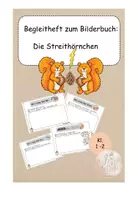 Vorschau - Arbeitsblätter - Begleitheft zum Bilderbuch "Die Streithörnchen" - Deckblatt