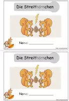 Vorschau - Arbeitsblätter - Begleitheft zum Bilderbuch "Die Streithörnchen" - Seite 2