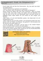 Vorschau - Arbeitsblätter - Vorlesekonzert: Knopf, die Klängesammlerin - Seite 3