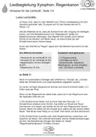 Vorschau - Arbeitsblätter - Liedbegleitung Xylophon: Regenkanon - Seite 2