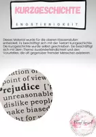 Vorschau - Unterrichtsreihen - Kurzgeschichte: Engstirnigkeit - Deckblatt