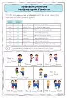Vorschau - Arbeitsblätter - Possessive pronouns - Besitzanzeigende Fürwörter - Seite 3