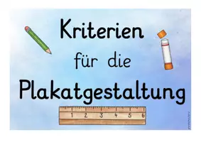 Vorschau - Poster - Tafelmaterial Kriterien für die Plakatgestaltung - Seite 3