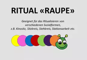 Vorschau - Poster - Ritual für Sozialformenwechsel "Raupe" - Deckblatt