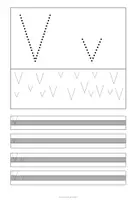 Vorschau - Unterrichtsreihen - Arbeitsblätter V Druckschrift Wochenplan Buchstabeneinführung - Seite 3