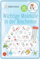 Vorschau - Spiele - Wichtige Moleküle in der Biochemie – Dreieck Domino Spiel / Puzzle (Abitur) - Deckblatt