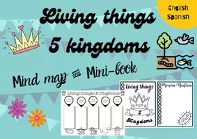 Vista previa - Tarjetas / Manipulativos - LIVING THINGS - Portada