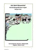 Vorschau - Arbeitsblätter - Auf dem Bauernhof - Deckblatt