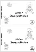 Vorschau - Arbeitsblätter - Gemischtes Übungsheftchen - Winter - Klasse 1 - Seite 1