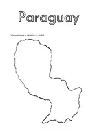 Vista previa - Manualidades / Dibujos para colorear - Latinoamérica mapas I - página 2