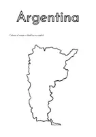 Vista previa - Manualidades / Dibujos para colorear - Latinoamérica mapas I - página 3