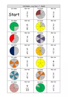 Vorschau - Spiele - Brüche - Was ist ein Bruch - Lernposter | Mathe Klasse 5/6 - Seite 2