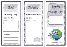 Vorschau - Arbeitsblätter - Flyer - Let's travel to New Zealand - Seite 3