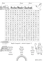Vista previa - Unidades / Secuencias / Situaciones de Aprendizaje - Alemán Arche Noah Suchsel Religion Grundschule Altes Testament Bibel - Portada