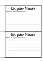 Vista previa - Unidades / Secuencias / Situaciones de Aprendizaje - Alemán Arbeitsheft Gleichnis vom barmherzigen Samariter Religion Grundschule Neues Testament Bibel Jesus - página 2