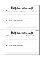 Vista previa - Unidades / Secuencias / Situaciones de Aprendizaje - Alemán Arbeitsheft Gleichnis vom barmherzigen Samariter Religion Grundschule Neues Testament Bibel Jesus - página 3