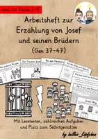 Vista previa - Unidades / Secuencias / Situaciones de Aprendizaje - Alemán Arbeitsheft Josefserzählung " Josef und seine Brüder " Josefgeschichte Religion Grundschule Altes Testament Bibel - Portada