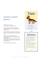 Vorschau - Spiele - Ich habe wer hat Lesespiel TIERE - Seite 1