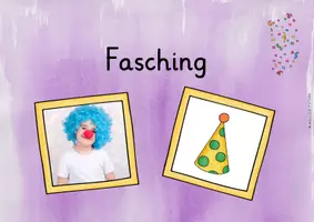 Vorschau - Präsentationen/Tafelbilder - 🥳 Karneval / Fasching - Buntes Tafelmaterial (differenziert) - Seite 2