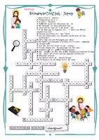 Vorschau - Arbeitsblätter - Kreuzworträtsel: Jesus - Zeit und Umwelt Jesu (Klasse 5/6) - Deckblatt