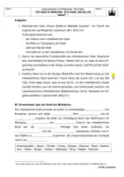 Vorschau - Stundenentwürfe - Materialpaket Arbeitsblätter Geschichte Antike Mittelalter Neuzeit - Deckblatt