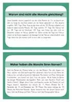 Vorschau - Merkblätter - Das Jahr und seine Monate - Kartei - Seite 2