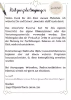 Vorschau - Arbeitsblätter - Selbsteinschätzung mündliche Mitarbeit / Self-Evaluation - Seite 2