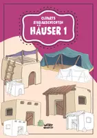 Vorschau - selbst erstellte Cliparts/Grafiken - Cliparts Bibelgeschichten - Häuser - Hütten - Nomadenzelt - Deckblatt