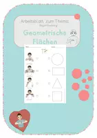 Vorschau - Arbeitsblätter - Materialpaket - ebene Flächen - Gebärdensprache - Deckblatt