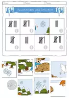 Vorschau - Spiele - Zahlenpuzzles Winter Vorschule/Klasse 1 - Seite 3