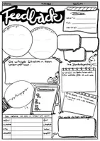 Vorschau - Arbeitsblätter - Feedback für Lehrerinnen und Lehrer / Englisch und Deutsch / verschiedene Versionen - Deckblatt