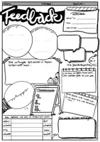 Vorschau - Arbeitsblätter - Feedback für Lehrerinnen und Lehrer / Englisch und Deutsch / verschiedene Versionen - Seite 1