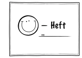 Vorschau - Anderer Materialtyp - Smileyheft, Rückmeldung, Regeln, Ziele - Deckblatt